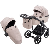 Коляска 2 в 1 Adamex Mobi Air Thermo New Lux PS-18 бежевий