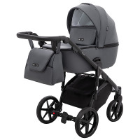 Коляска 2 в 1 Adamex Nola Eco SA-5 графіт