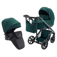 Коляска 2 в 1 Adamex Dolce Natura 12 forest