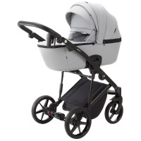 Коляска 2 в 1 Adamex Mobi Air Thermo ECO SA-3 світло-сірий