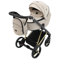 Коляска 2 в 1 Adamex Blanc Special Edidion PS-802 бежевий
