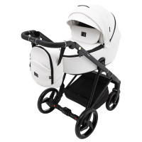Коляска 2 в 1 Adamex Blanc Eco SA-1 білий