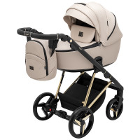 Коляска 2 в 1 Adamex Blanc Special Edidion PS-532