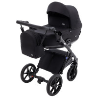 Коляска 2 в 1 Bair Kiwi Plus Soft BKP-452 чорний