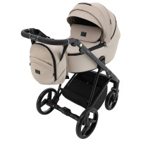 Коляска 2 в 1 Adamex Blanc Lux PS-18