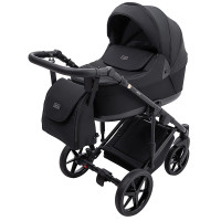 Коляска 2 в 1 Adamex Locco Lux TK-53 чорний