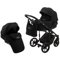Коляска 2 в 1 Adamex Porto Light Tip TK-53 чорний