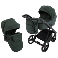 Коляска 2 в 1 Adamex Blanc Lux PS-136
