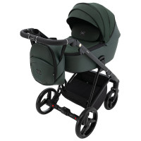 Коляска 2 в 1 Adamex Blanc Lux PS-136