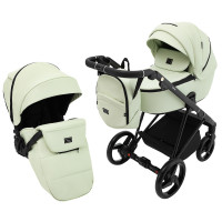 Коляска 2 в 1 Adamex Blanc Eco SA-25