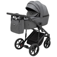 Коляска 2 в 1 Adamex Mobi Air Thermo New TIP TK-57 графіт