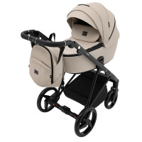 Коляска 2 в 1 Adamex Blanc Eco SA-7 лате