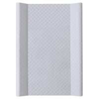 Повивальна дошка жорстка Ceba Baby Hard short changing pad (50x70 cm) Comfort W-203-079-260 caro szare