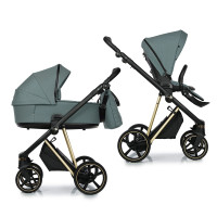 Універсальна коляска 2 в 1 Roan Ivi Pine Green Gold