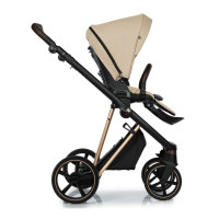 Універсальна коляска 2 в 1 Roan Ivi Caramel ECO Rose Gold