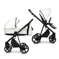 Універсальна коляска 2 в 1 Roan Ivi White ECO