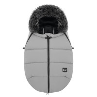 Зимовий конверт Bair Cocon mini owl grey сірий