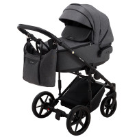 Коляска 2 в 1 Adamex Porto Light Tip TK-57 графіт