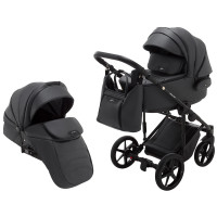Коляска 2 в 1 Adamex Porto Light ECO SA-5 графіт