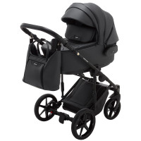 Коляска 2 в 1 Adamex Porto Light ECO SA-5 графіт