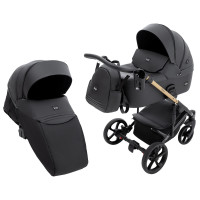 Коляска 2 в 1 Bair Onyx ECO OE-01 чорний