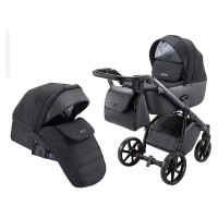 Коляска 2 в 1 Adamex Nola Natura 11 carbon