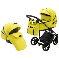 Коляска 2 в 1 Adamex Porto Light ECO SA-22 жовтий