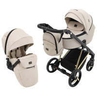 Коляска 2 в 1 Adamex Blanc Special Edidion PS-723/K