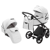 Коляска 2 в 1 Adamex Porto Light ECO SA-1 білий