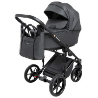 Коляска 2 в 1 Adamex Porto Light Tip TK-79 чорний