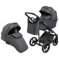 Коляска 2 в 1 Adamex Porto Light Tip TK-79 чорний