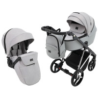 Коляска 2 в 1 Adamex Blanc Special Edidion PS-586