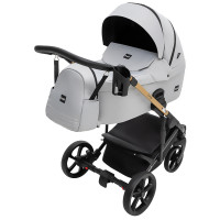 Коляска 2 в 1 Bair Onyx Soft OS-218 сірий