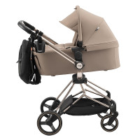 Коляска 2 в 1 Bair Moon Gold Edition MG-03 капучіно