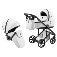 Коляска 2 в 1 Adamex Dolce Eco SA-1 білий