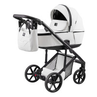 Коляска 2 в 1 Adamex Dolce Eco SA-1 білий