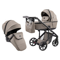 Коляска 2 в 1 Adamex Dolce Eco SA-9 темний капучино