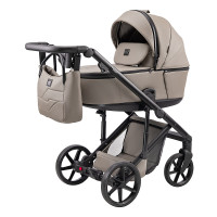 Коляска 2 в 1 Adamex Dolce Eco SA-9 темний капучино