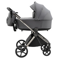Коляска 2 в 1 Bair Pixel PL-02 графіт