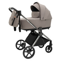 Коляска 2 в 1 Bair Pixel PL-03 капучино