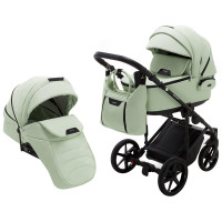 Коляска 2 в 1 Adamex Porto Light ECO SA-25 м'ятний