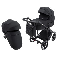 Коляска 2 в 1 Adamex Ziko Lux TK-53 чорний