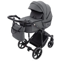 Коляска 2 в 1 Adamex Ziko Tip TK-57 графіт