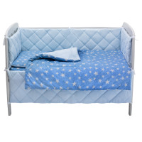 Дитяча постіль Babyroom Dream-05 блакитний (зірочки)