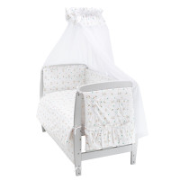 Дитяча постіль Babyroom Gold RG-08 білий (кролики з морквою)