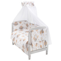 Дитяча постіль Babyroom Gold RG-08 білий (ведмедики на місяці)