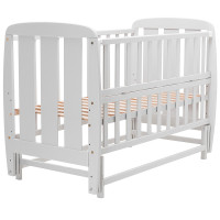 Ліжко Babyroom Кулька SH-02 маятник, відкидний бік бук сірий