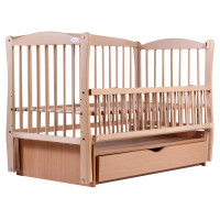 Ліжко Babyroom Еліт DEMYO-5 маятник, ящик, відкидний бік бук натуральний