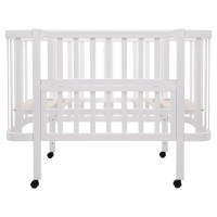Ліжко Babyroom Місяць LU-1 білий