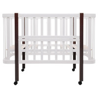 Ліжко Babyroom Місяць LU-1 білий / венге